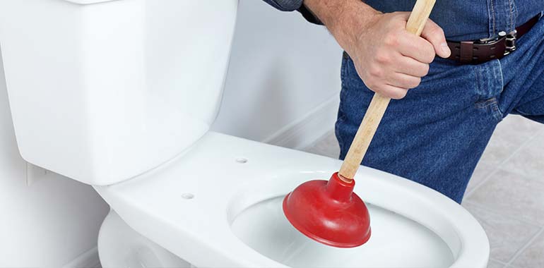 clogged toilet repair services
